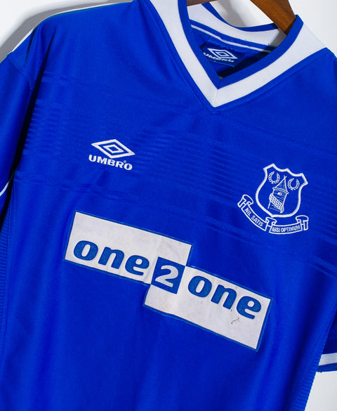 1999 Everton Home #23 Joe Max-Moore ( L )