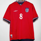 England 2002 Scholes Away Kit (L)