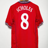 England 2002 Scholes Away Kit (L)