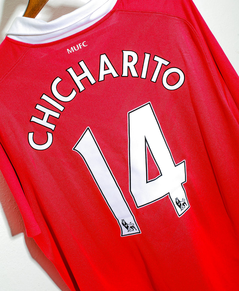 2010 Manchester United Home #14 Chicharito ( 2XL )
