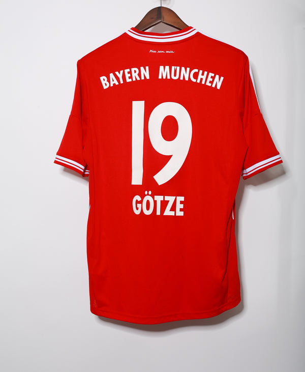 Bayern Munich 2013-14 Gotze Home Kit (L)