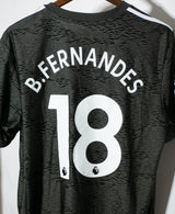 2020 Manchester United Away BNWT #18  B. Frenandes ( XL )