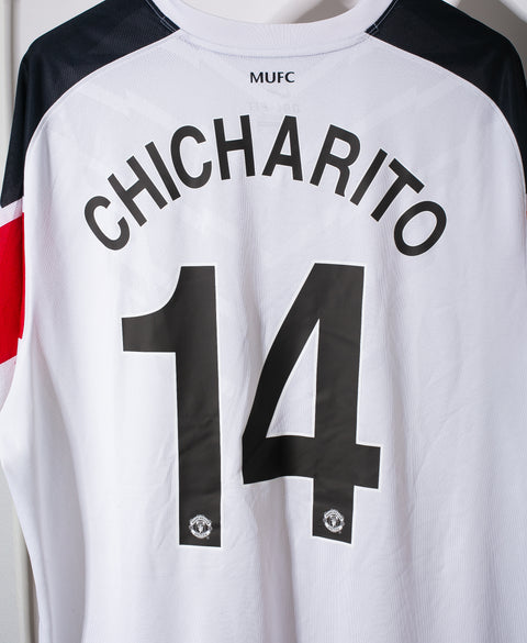 2010 Manchester United  Away #14 Chicharito ( XXXL )