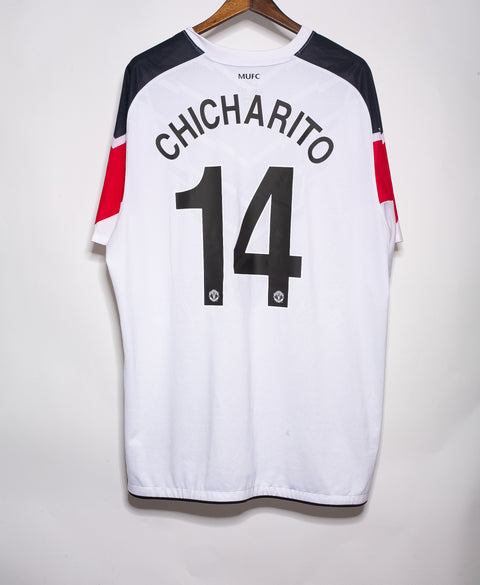 2010 Manchester United  Away #14 Chicharito ( XXXL )