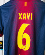 Barcelona 2012-13 Xavi Home Kit BNWT (S)