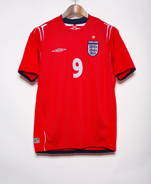 2004 England Away #9 Rooney ( M )