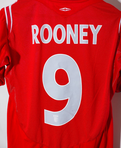 2004 England Away #9 Rooney ( M )