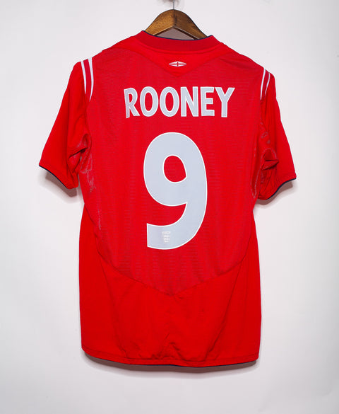 2004 England Away #9 Rooney ( M )