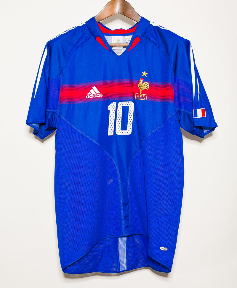 2004 France Zidane Home Kit (L)