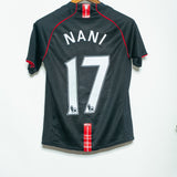 Manchester United Away #17 Nani ( YXL )