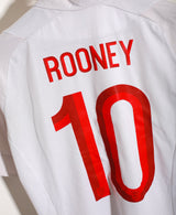 2012 England Home #10 Wayne Rooney Kit ( L )