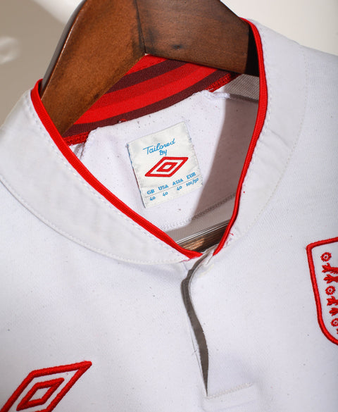 2012 England Home #10 Wayne Rooney Kit ( L )