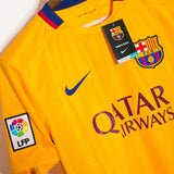 Barcelona 2015-16 Away Kit BNWT (M)