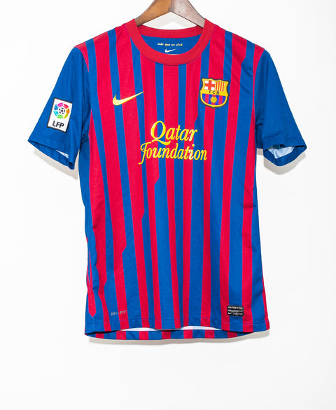 2011 - 2012 FC Barcelona Home #6 Xavi ( M)