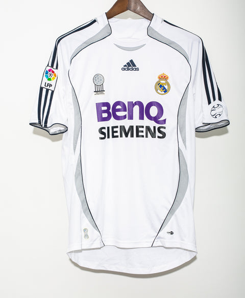 2006 - 2007 Real Madrid Home Beckham #23 ( M )