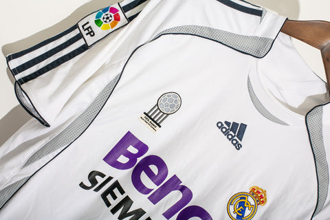 2006 - 2007 Real Madrid Home Beckham #23 ( M )