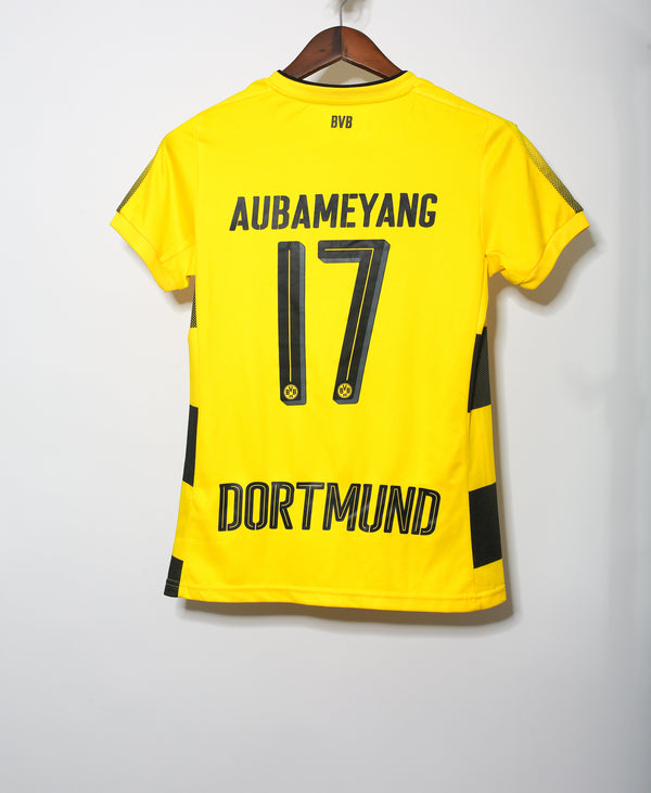 Borussia Dortmund 2017-18 Aubameyang Home Kit (WS)