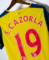 Arsenal 2014-15 Cazorla Away Kit (S)
