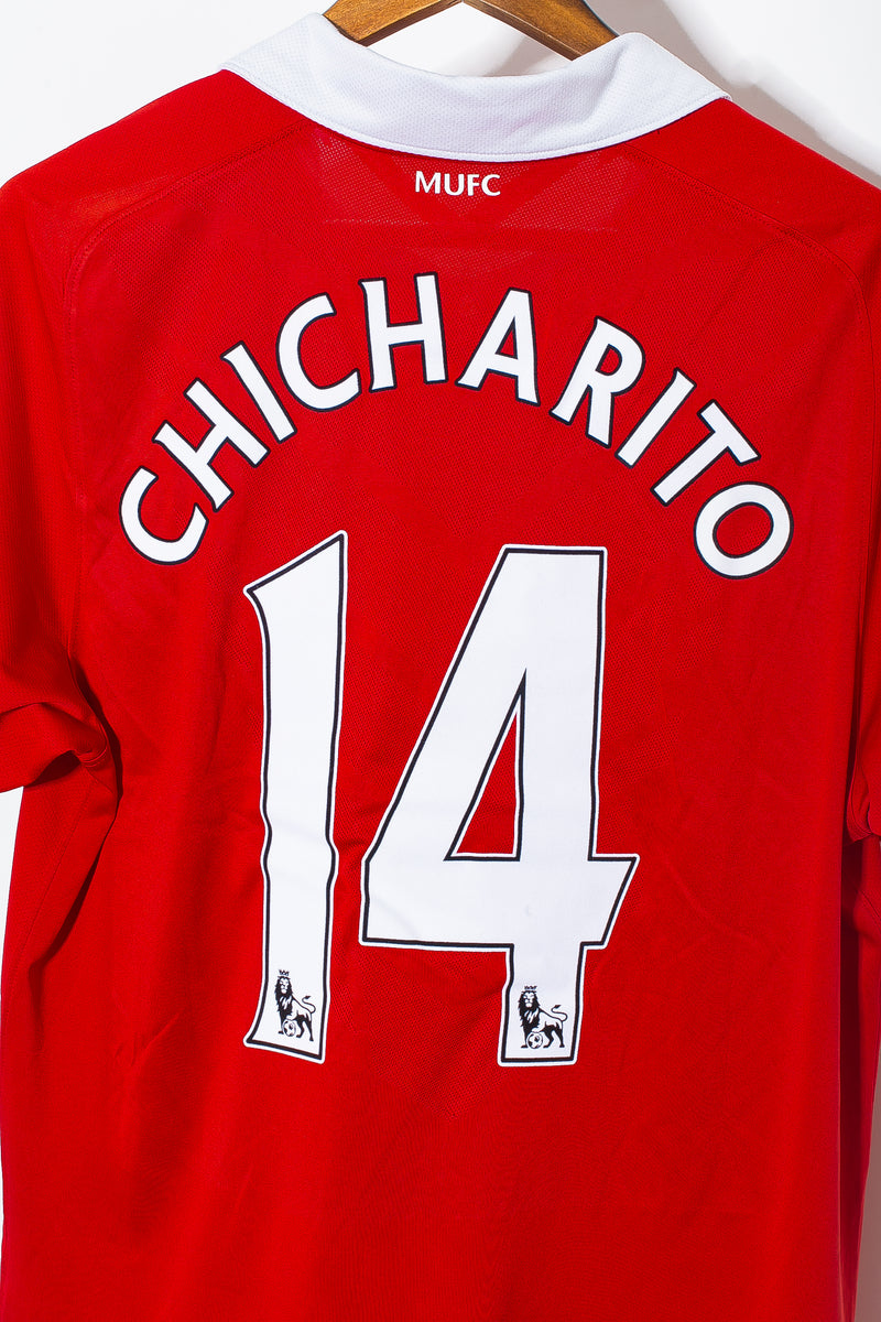 2010 Manchester United Home #14 Chicharito ( L )