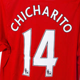 2010 Manchester United Home #14 Chicharito ( L )