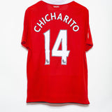 2010 Manchester United Home #14 Chicharito ( L )