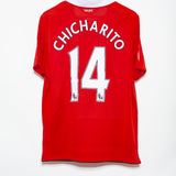 2010 Manchester United Home #14 Chicharito ( L )