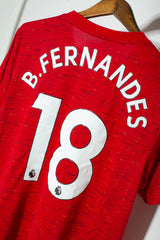 2020 Manchester United Home Fernandes #18 ( XL )