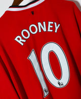 Manchester United 2014-15 Rooney Home Kit (3XL)