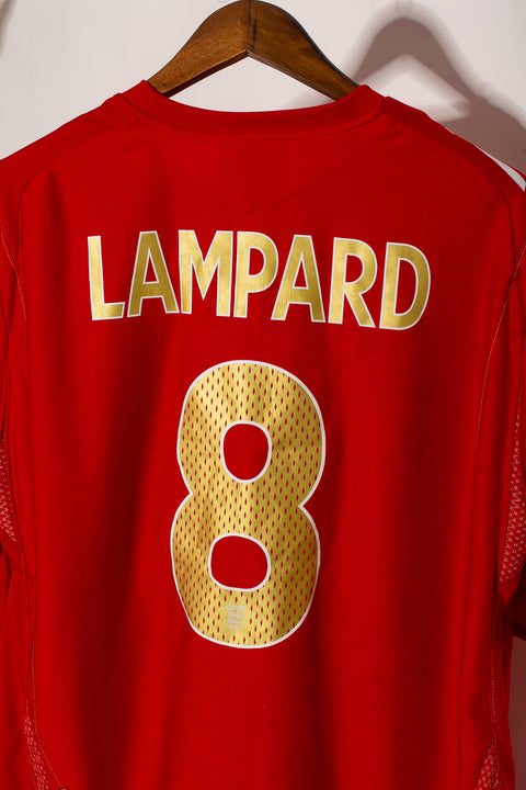 2006 England Away #8 Lampard ( XL )