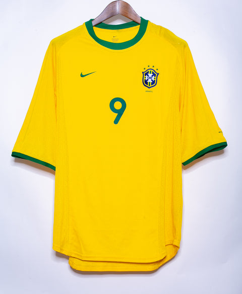 2000 Brazil Home #9 Ronaldo ( XL )