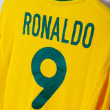 2000 Brazil Home #9 Ronaldo ( XL )