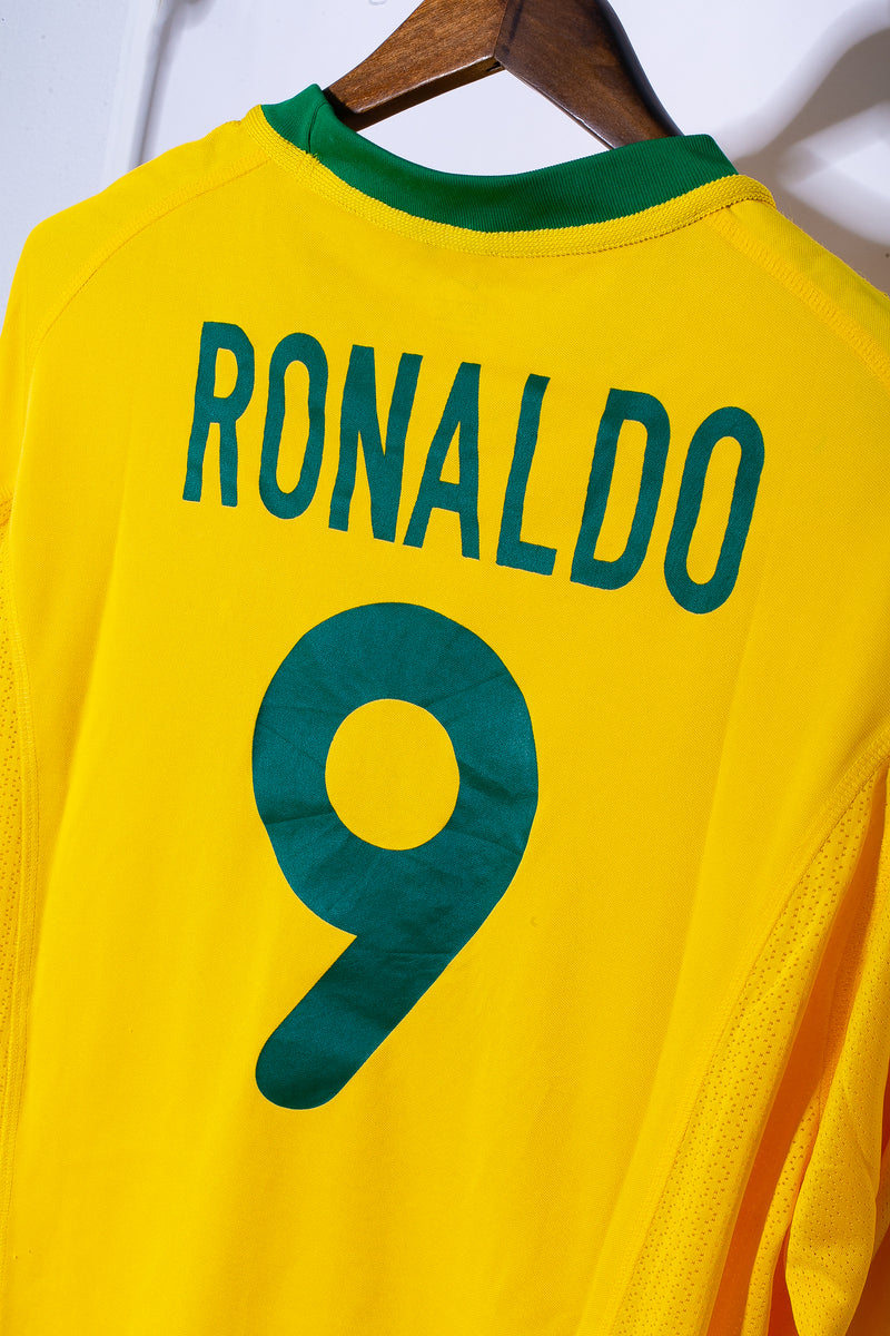2000 Brazil Home #9 Ronaldo ( XL )