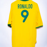 2000 Brazil Home #9 Ronaldo ( XL )