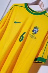1998 Brazil Home #6 Roberto Carlos ( L )
