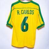 1998 Brazil Home #6 Roberto Carlos ( L )