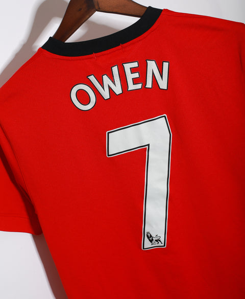 2009 Manchester United Home #7 Owen ( M )