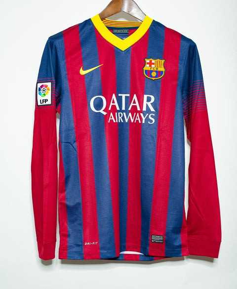 2013 - 2014 FC Barcelona Home Long Sleeve BNWT (S)