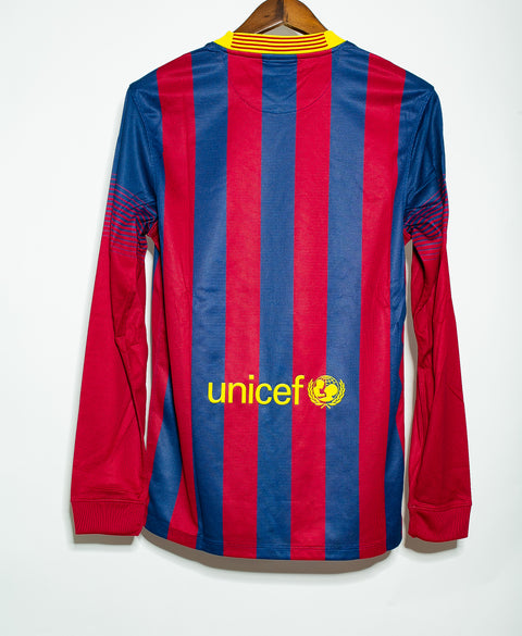 2013 - 2014 FC Barcelona Home Long Sleeve BNWT (S)