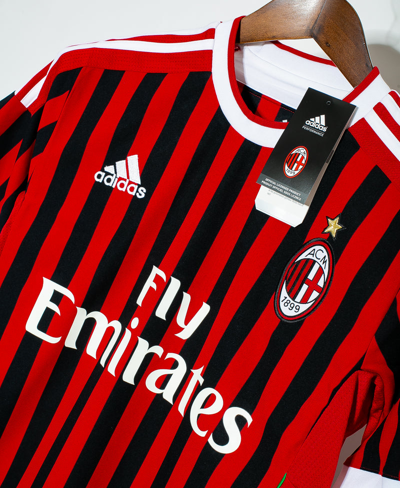 2011 - 2012 AC Milan Home BNWT (S)