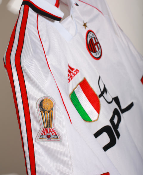 1998 AC Milan Away #3 Maldini Kit ( M )