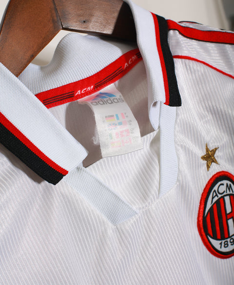 1998 AC Milan Away #3 Maldini Kit ( M )