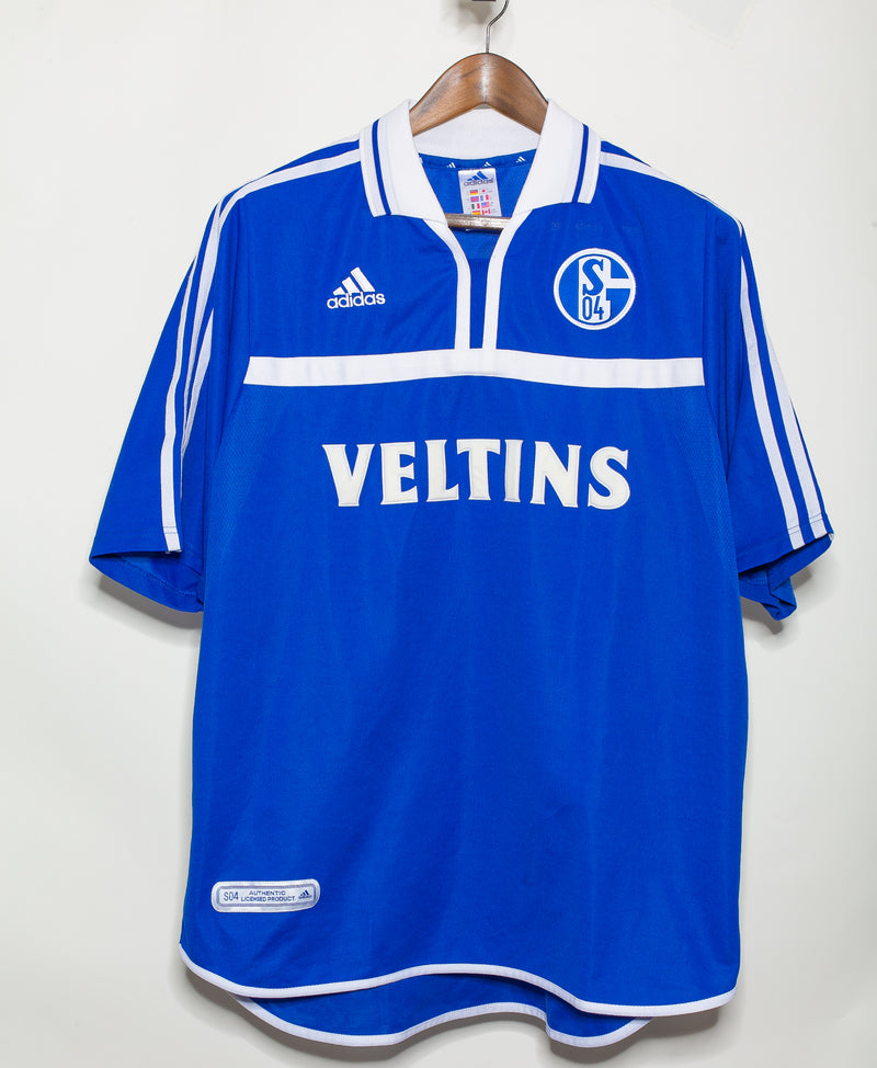 Schalke 2000-01 Sand Home Kit (XL)