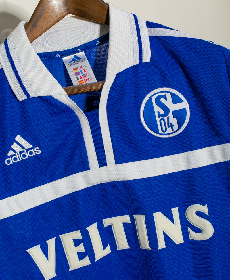 Schalke 2000-01 Sand Home Kit (XL)