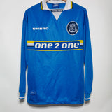 Everton 1998-99 Materazzi Long Sleeve Home Kit (L)