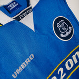 Everton 1998-99 Materazzi Long Sleeve Home Kit (L)