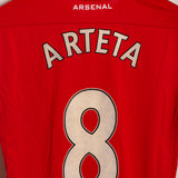 2011 Arsenal Home #8 Arteta (M)