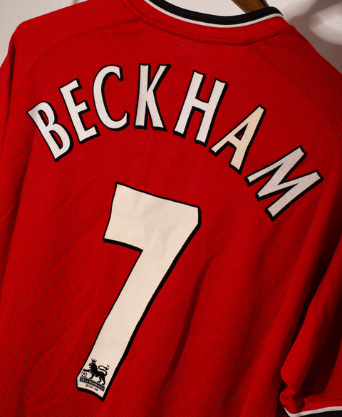 Manchester United 2001-02 Beckham Home Kit (L)