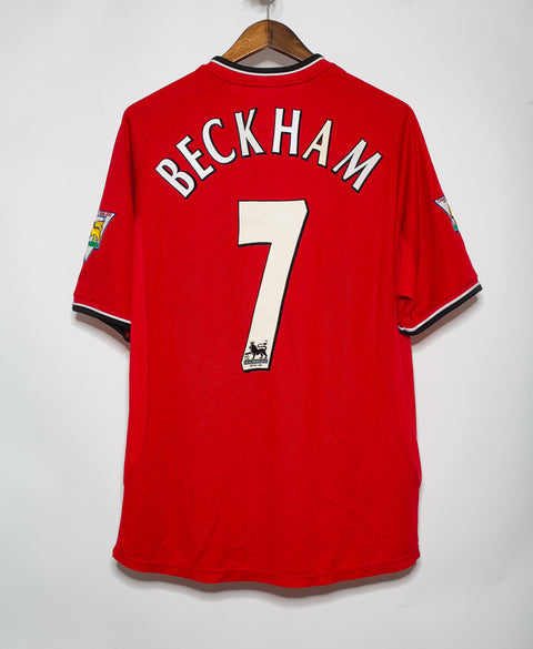 Manchester United 2001-02 Beckham Home Kit (L)