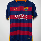 Barcelona 2015-16 Suarez Home Kit (S)