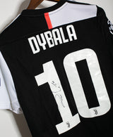 Juventus 2019-20 Dybala Signed Home Kit (S)